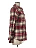 Assorted Brands 100% Cotton Plaid Burgundy Long Sleeve Button-Down Shirt Size M - photo 4