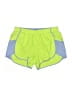 Champion 100% Polyester Color Block Green Athletic Shorts Size M - photo 1