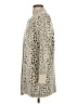 Evolution by Cyrus Animal Print Ivory Cardigan Size S - photo 5