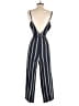 Rails 100% Rayon Stripes Blue Jumpsuit Size S - photo 2