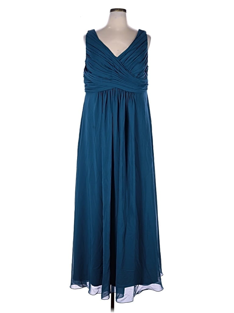 Pre-owned Jj's House Cocktail Dress In Blue