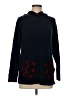 ModCloth 100% Acrylic Hearts Blue Pullover Sweater Size M - photo 1
