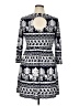 Trulli Paisley Blue Casual Dress Size 14 - photo 2