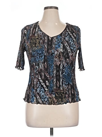 I.N. Studio Short Sleeve Blouse (view 1)