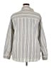 Assorted Brands Stripes Ivory Long Sleeve Blouse Size 2X - photo 2