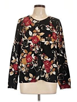 Karen Scott Long Sleeve Blouse
