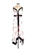 City Chic 100% Polyester Floral White Casual Dress Size XXS - photo 1