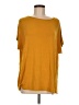 A.gain Yellow Short Sleeve Top Size M - photo 1