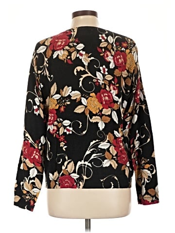 Karen Scott Long Sleeve Blouse (view 2)