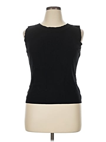 DressBarn Sleeveless T-Shirt (view 1)