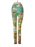 Kali Tropical Green Yoga Pants Size S - photo 2