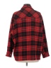 Zara Plaid Red Fleece Size M - photo 2