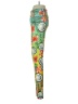 Kali Tropical Green Yoga Pants Size S - photo 5