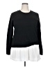 Torrid 100% Cotton Black Pullover Sweater Size 2X Plus (2) - photo 1