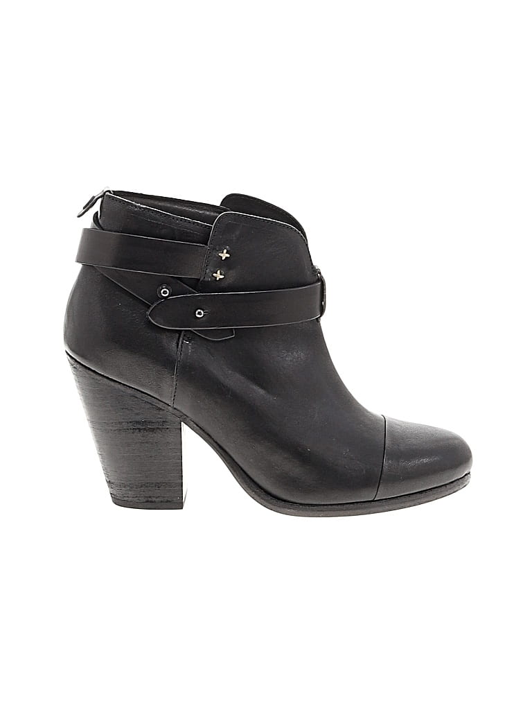 Pre-owned Rag & Bone Ankle Boots In Black