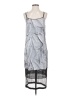 Helmut Lang Graphic Gray Cocktail Dress Size P (petite) - photo 1