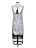Helmut Lang Graphic Gray Cocktail Dress Size P (petite) - photo 2
