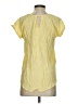 Democracy 100% Rayon Yellow Short Sleeve Top Size XS - photo 2