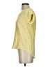 Democracy 100% Rayon Yellow Short Sleeve Top Size XS - photo 5