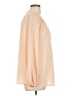 Pleione 100% Polyester Tan Long Sleeve Blouse Size L - photo 4