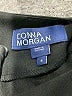 Donna Morgan Solid Black Casual Dress Size 0 - photo 7