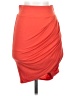 Helmut Lang Solid Orange Casual Skirt Size P (petite) - photo 1
