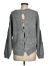 Time and Tru 100% Acrylic Metallic Gray Pullover Sweater Size M - photo 2