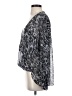 ALLSAINTS 100% Polyester Silver 3/4 Sleeve Blouse Size S - photo 5