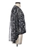 ALLSAINTS 100% Polyester Silver 3/4 Sleeve Blouse Size S - photo 4