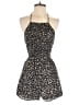 Express 100% Rayon Polka Dots Black Romper Size S - photo 1
