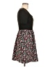Unbranded Floral Black Casual Dress Size M - photo 4