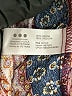 Three Dots 100% Rayon Print Blue Casual Pants Size XL - photo 5