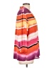 Investments 100% Polyester Color Block Orange 3/4 Sleeve Blouse Size L - photo 4