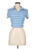 Shein Blue Short Sleeve Polo Size M - photo 1
