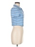 Shein Blue Short Sleeve Polo Size M - photo 4