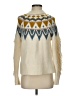 Greylin Chevron-herringbone Ivory Pullover Sweater Size XS - photo 1
