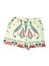 Zara Paisley Green Shorts Size XS - photo 2