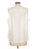 Vince Camuto 100% Polyester Ivory Sleeveless Blouse Size L - photo 2