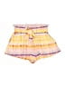 Future Collective 100% Polyester Tie-dye Yellow Shorts Size S - photo 1