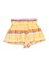 Future Collective 100% Polyester Tie-dye Yellow Shorts Size S - photo 2