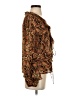 Zara 100% Polyester Brown Long Sleeve Blouse Size S - photo 4