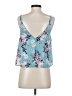 Assorted Brands 100% Polyester Blue Sleeveless Blouse Size S - photo 2