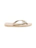 J.Crew Gold Tan Flip Flops Size 6 - photo 1