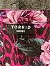 Torrid 100% Polyester Floral Purple 3/4 Sleeve Blouse Size 1X Plus (1) - photo 7