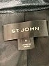 St. John 100% Leather Black Leather Jacket Size 8 - photo 6