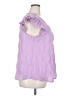 Shein Curve Purple Short Sleeve Blouse Size 20 Plus (4) - photo 4