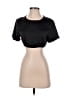 pretty garbage 100% Polyester Black Short Sleeve T-Shirt Size S - photo 1