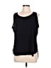 Ann Taylor LOFT Black Sleeveless Blouse Size L - photo 1