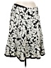 Harold's Print Black Ivory Formal Skirt Size 8 - photo 1