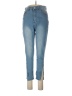 Shein Color Block Blue Jeans Size 0XL - photo 1